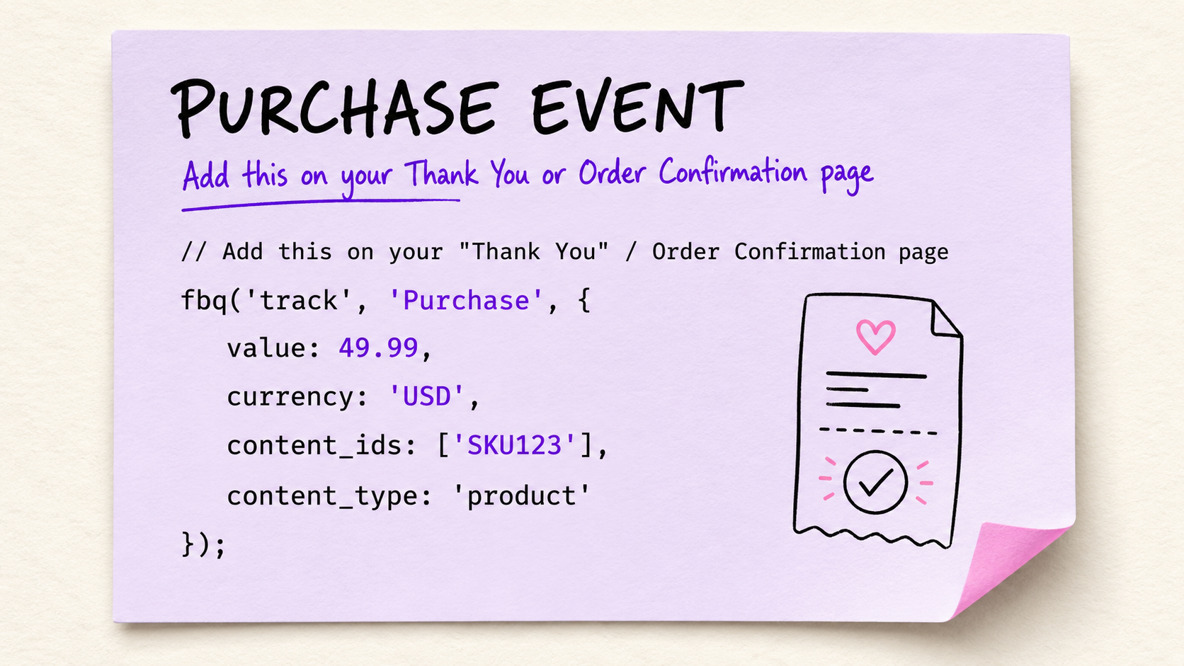 Purchase Event Meta Pixel
