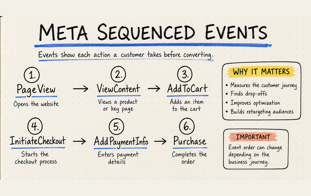 What Are Sequenced Events in Meta Lead Campaigns?